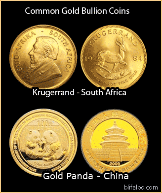 gold bullion examples